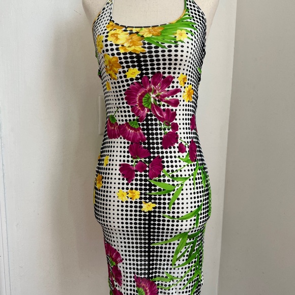 Vintage Versace Mini Halter Dress - Picture 2 of 3
